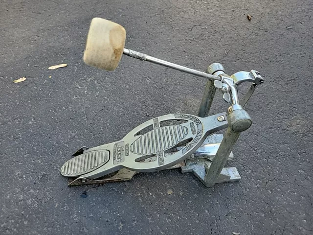 Ludwig "Speed King" Bass Drum Kick Pedal Vintage * Needs a bit of TLC