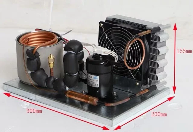 ST19W Mini Chiller Integrated Unit 12V24V48V Laser Beauty Instrument Chiller ST19W Mini Chiller Integrated Unit 12V24V48V Laser Beauty Instrument Chiller