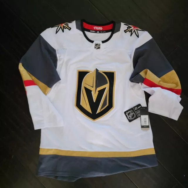 Authentic Adidas Las Vegas Golden Knights Hockey Jersey Cr4366 Men's Sz 46 $180