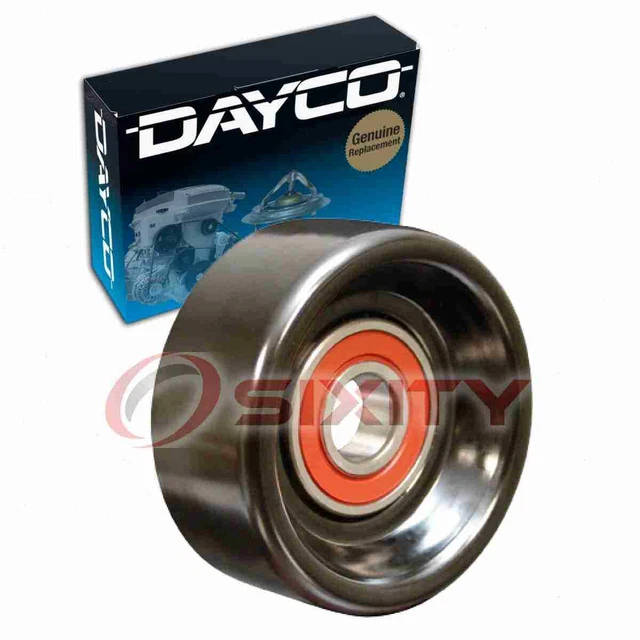 Dayco Drive Belt Idler Pulley for 1995 Chevrolet Tahoe 5.7L V8 Engine rz