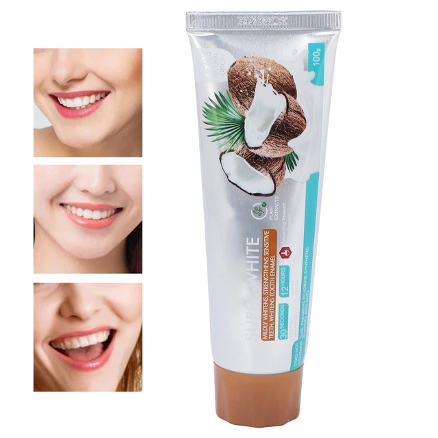 DISAAR TOOTHPASTE NATURAL Coconut Repairing Whitening Toothpaste Oral ...