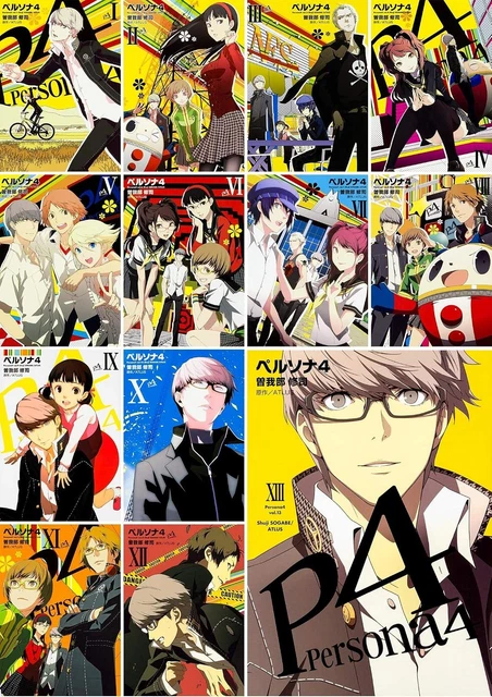 Book Compic PERSONA 4 COMPLETE 13-Volume Set (Dengeki Comics) book form JP £182.44 ...