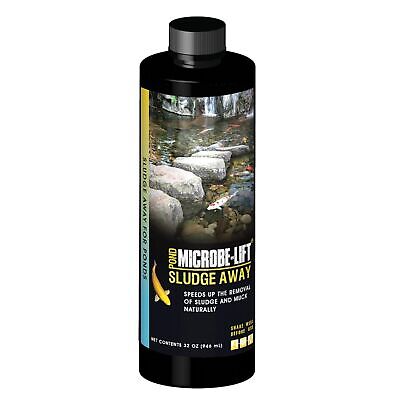 Ecological Labs (#MLXSAQ) Microbe-Lift Sludge Away Pond Treatment, 32oz