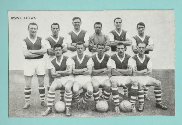 Football - D. C. Thomson  - Star Team Of 1961 -  Ipswich  Town  -  1961