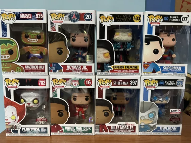 lotto funko pop (Neymar, Star Wars Ecc…)