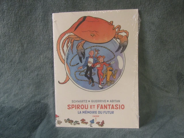 🌱🌱🌱🌱NEUF SPIROU ET FANTASIO tome 57 tirage 1500ex mémoire du futur🌱🌱🌱🌱