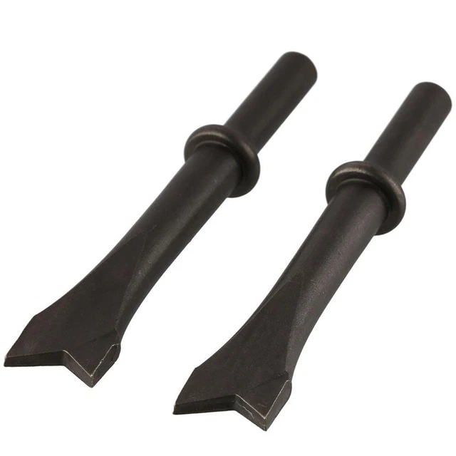 4 pz set scalpelli martello ad aria solida punta pneumatica per martello rimozione ruggine