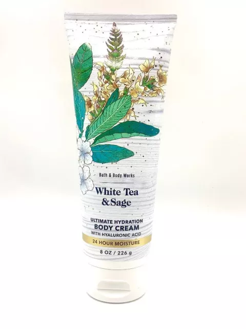 Bath & Body Works White Tea & Sage Ultimate Hydration Body Cream with Hyaluronic