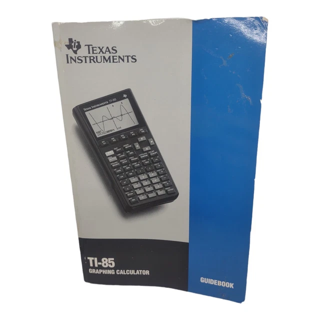 GUIDE DE CALCULATRICE graphique Texas Instruments TI85 manuel manuel