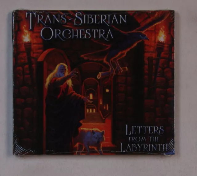 Trans-Siberian Orchestra Letters From The Labyrinth US Card-FOC CD 2015 Sealed