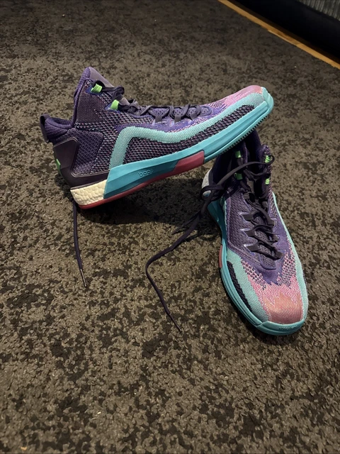 Purple J Wall Boost Adidas Performance J Wall Boost J Shoe (Big