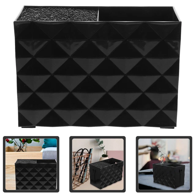Tijeras de pelo almacenamiento cepillo de pelo organizador accesorios decoración