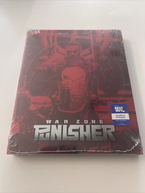 Punisher: War Zone 4K Steelbook (4K UHD+Blu-ray+Digital Copy) Best Buy Exclusive