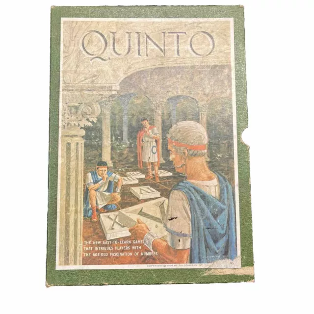 Quinto Fascinating Game of Fives by 3M Bookself Games