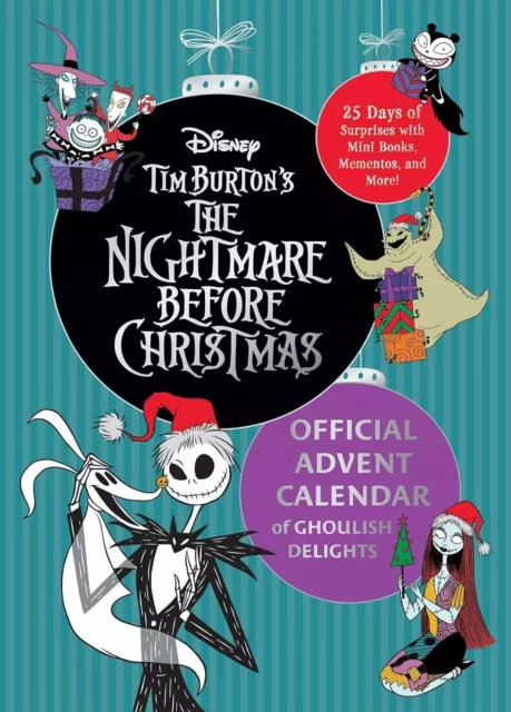 The Nightmare Before Christmas Official Calendar Ghoulish Delights: 25 Days of S