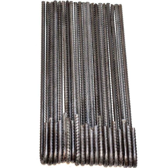GROUND STAKES HEAVY Duty J Hook 18in Rebar 20 Pack Deer Fencing