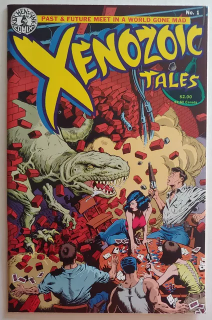 Xenozoic Tales #1 (1986, Kitchen Sink) 1st print - Mark Schultz - NM condition