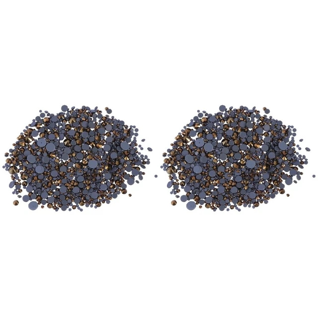 2x Nail art ab Strass 3d Charme Kristall Strass