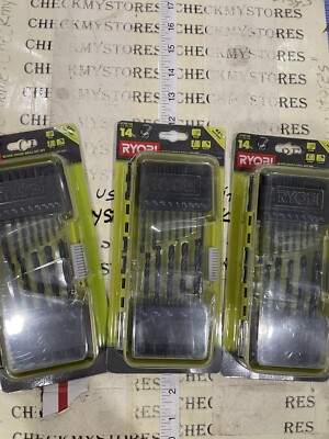RYOBI BLACK OXIDE Drill Bit Set (14 