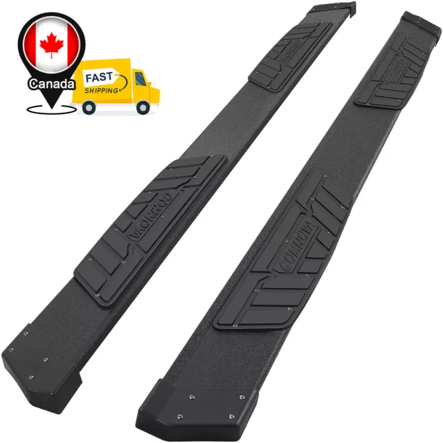 6.5" Fit 2022-2024 Toyota Tundra Crew Max Running Board BLK Nerf Bar Side Step K