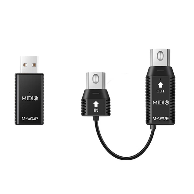 Neuf câble MIDI de haute qualité transmission sans fil connexion point à poin