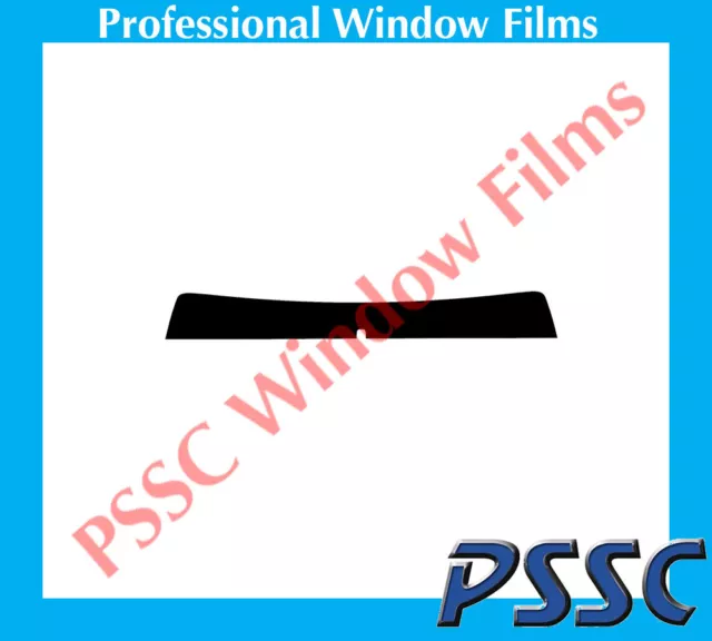 PSSC Pre Cut Sun Strip Car Window Films - Isuzu D Max Crew Cab 2012 to 2016
