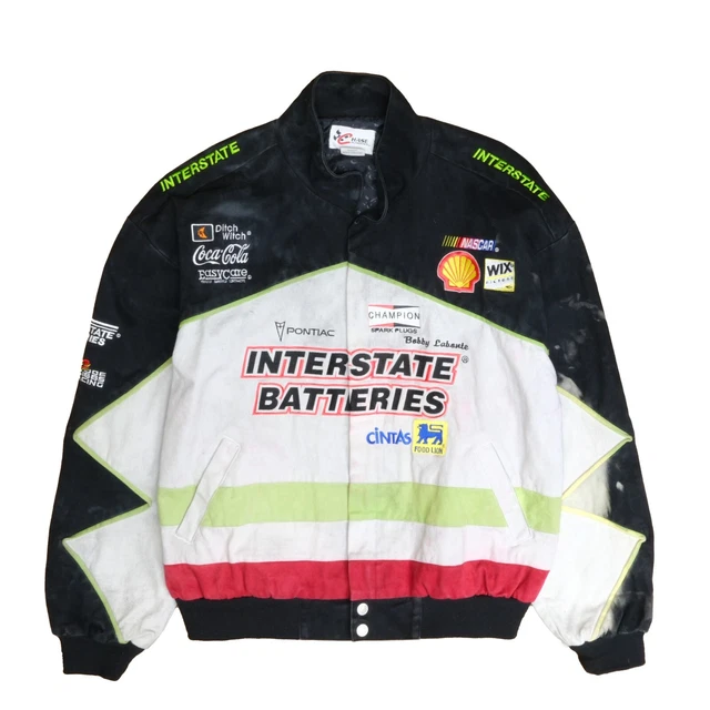 VINTAGE BOBBY LABONTE Interstate Batteries Chase Racing Jacket Size