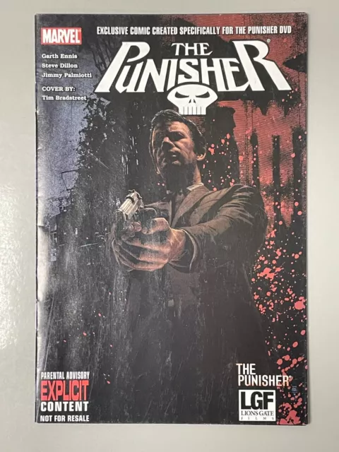 Marvel THE PUNISHER COUNTDOWN DVD COMIC BOOK ASHCAN # 1 GARTH ENNIS F/VF 2004