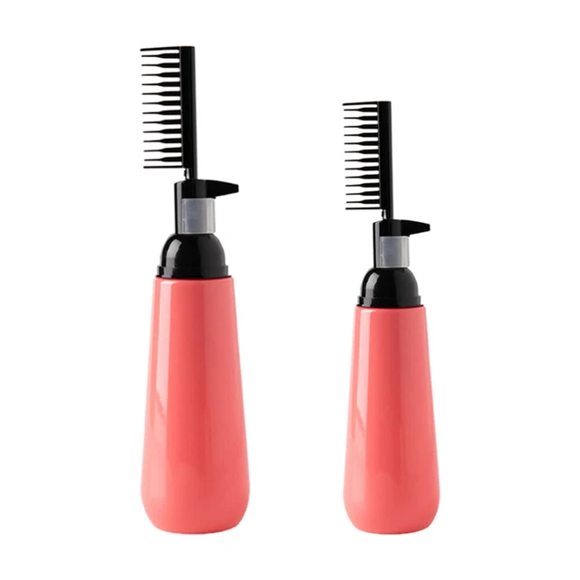 2 Pcs Flasche Haarfarbe Wurzelkamm-Applikatorflasche Für Haaröl Shampoo