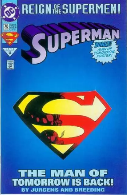 Superman (2nd series) # 78 (collector's edition) (USA, 1993)