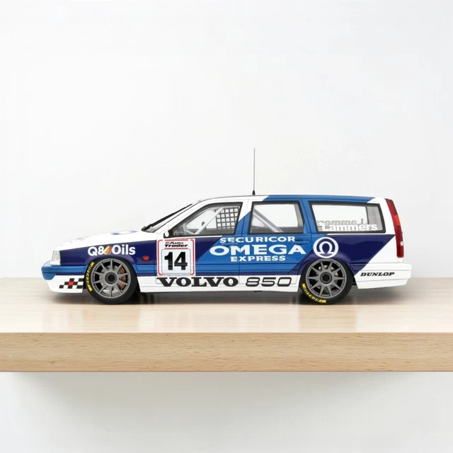 Minichamps 1:43 Volvo 850 Break Año De Construcción 1994 Oscuro Rojo Metalico 940171510