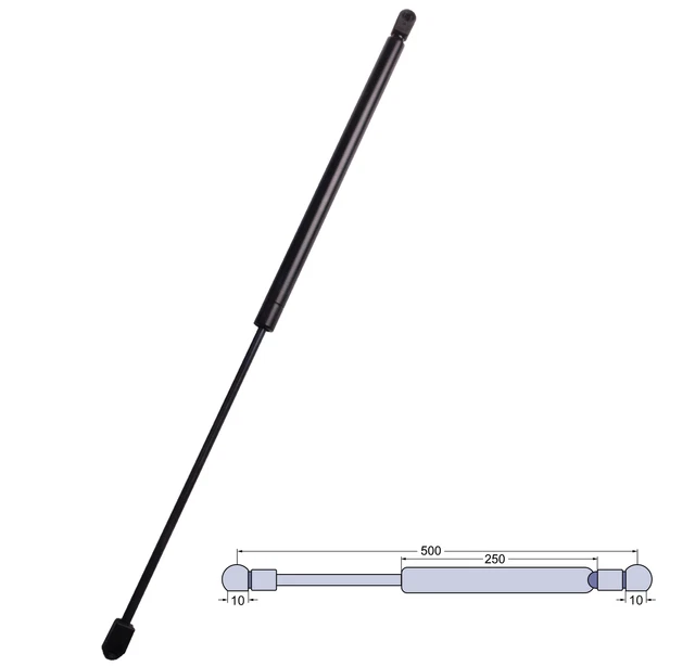 Gasdruckfeder 500mm für Fiat Heckscheibe, 180N Gasdruckfeder 500mm für Fiat Heckscheibe, 180N