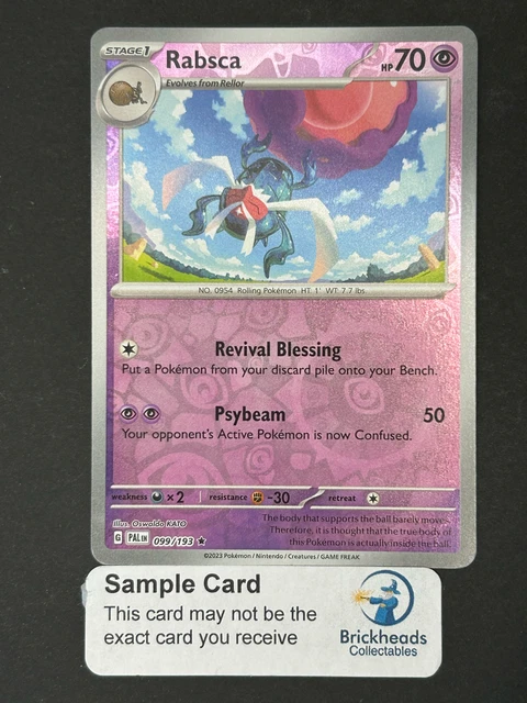RABSCA - 099/193 - Reverse Holo - Paldea Evolved PAL - Mint