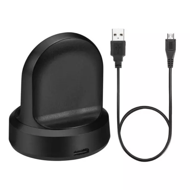 Charging Dock Cradle for Samsung Gear S2 S3 Galaxy Watch - Wireless Charger