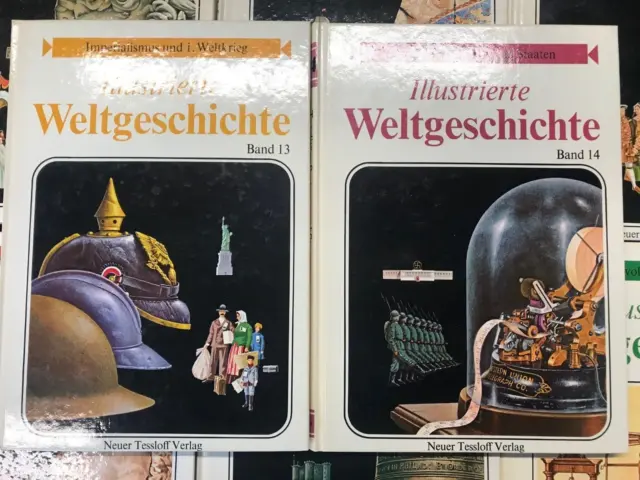 Illustrierte Weltgeschichte Band 1 - 15, Tessloff Verlag 1969 komplett, wie NEU