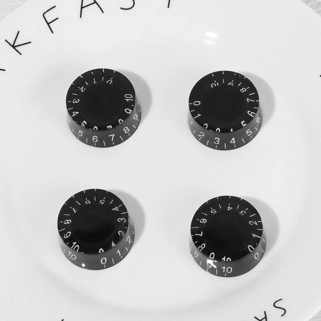 Bouton en forme de seau Interrupteur de réglage de basse For Les Paul LP 3