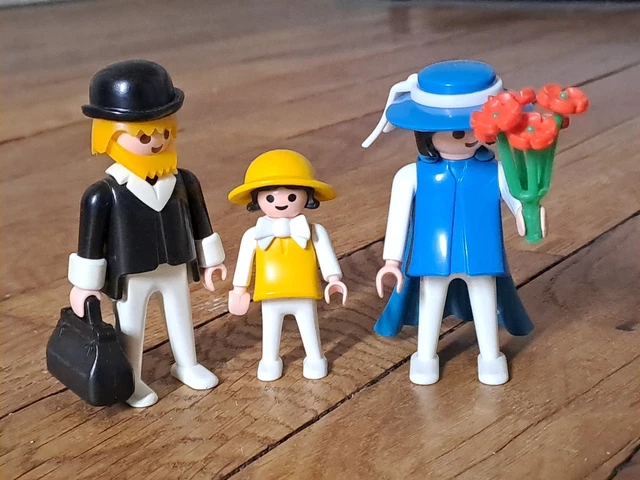 Playmobil Vintage Western - Chariot Bâché Colons - Set 3278-A De 1983 - Occasion