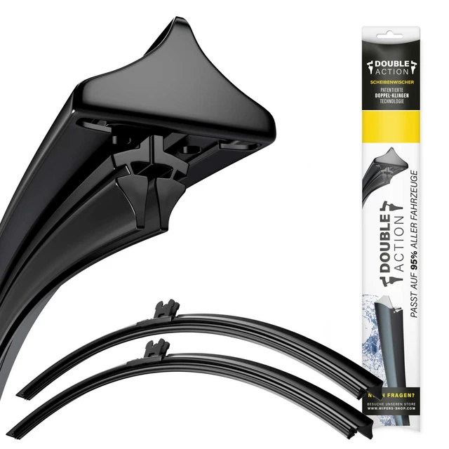 Kit De 2 Essuie-glaces Avant Pour Seat Tarraco 1 I KN2 (à Partir De 09/2018) – 650 Mm Gauche + 550 Mm Droite – Montage C1 - 3