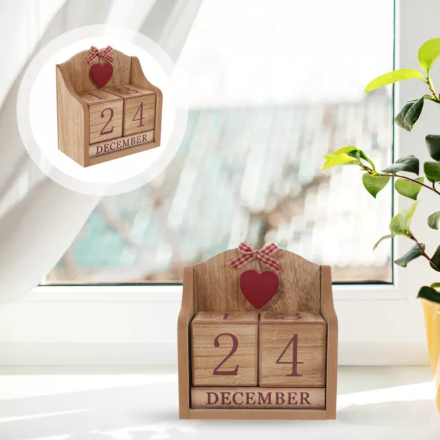 Calendario Legno Decorazioni Scrivania per Ufficio Calendari Stile Europeo