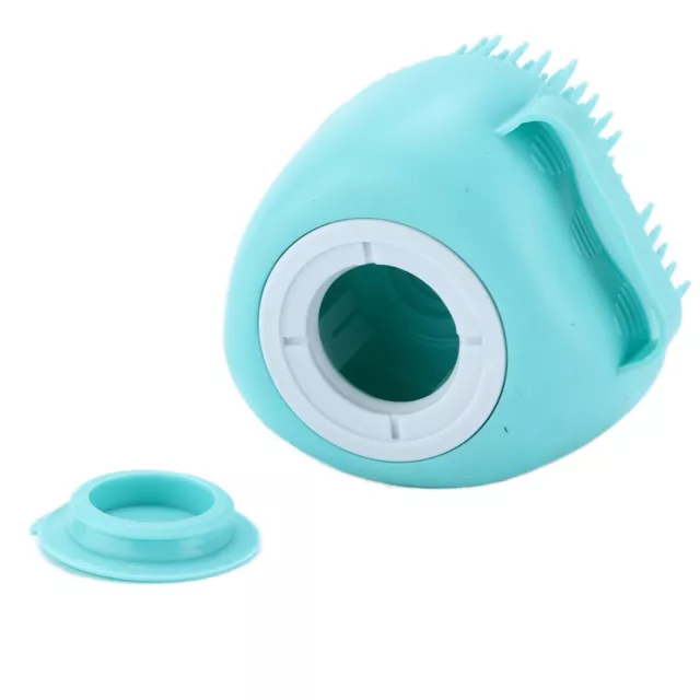 Pet Shampooing Massage Brush Silicone Dog Bath Brush Washing Brush Cat Groom Qcs 2