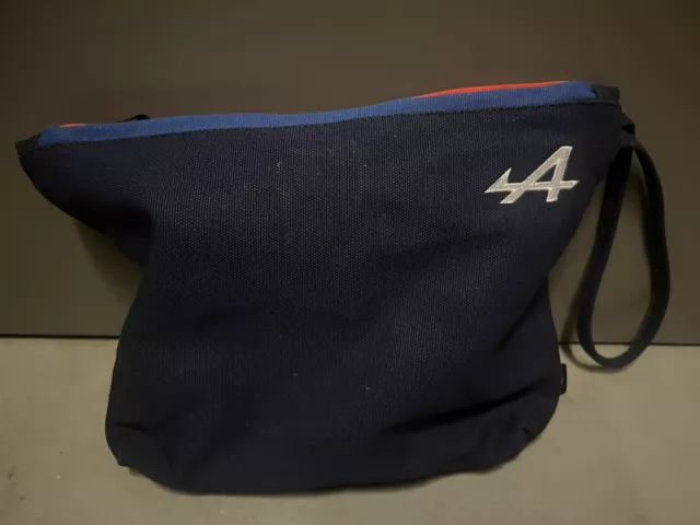 Alpine Silverstone 2023 Navy Zip Pouch Bag RARE Memorabilia Formula 1 F1 New