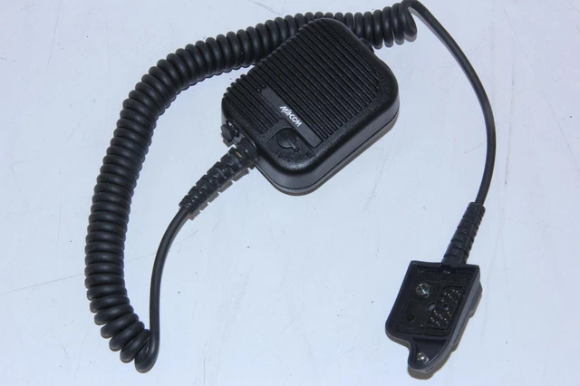 LOT OF 9 M/A-COM KRY 10 1617 Speaker Microphones for 2-way Radios