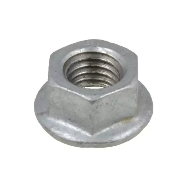 Pack of 50 Galvanised Flange Serrated Nut M10 x 1.50p DIN6923  Spinlock Whizlock