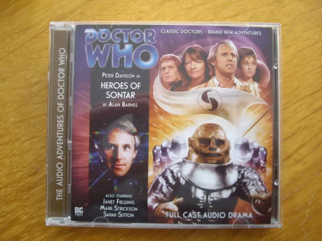 Doctor Who Heroes of Sontar, 2011 Big Finish audio book CD *OUT OF PRINT*