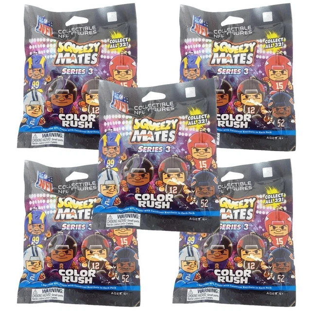 UPDATED 4/24 DISCONTINUED RARE YOU CHOOSE NFL SqueezyMates Series 3  INDIVIDUAL