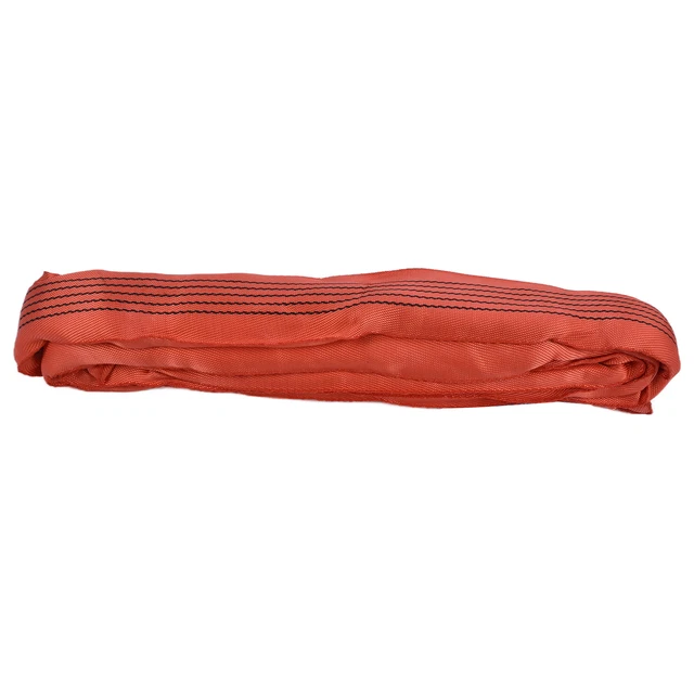 (16,40 piedi)) Imbracature a rete infinite larghe 75 mm accessori per rigging gru resistenti all'usura