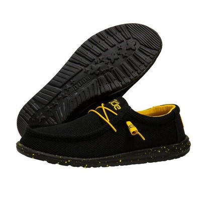 HEY DUDE MENS Wally Sox Asphalt Shoes NEW EXCLUSIVE Size 7,8,9,10,11,13