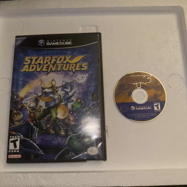 Nintendo GameCube Starfox Adventures - Tested & Works - No Manual Free Shipping