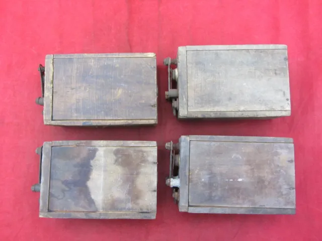 Lot Of 4 Vintage Antique Ford Model T A Ignition Coils Buzz Box As Is Untested