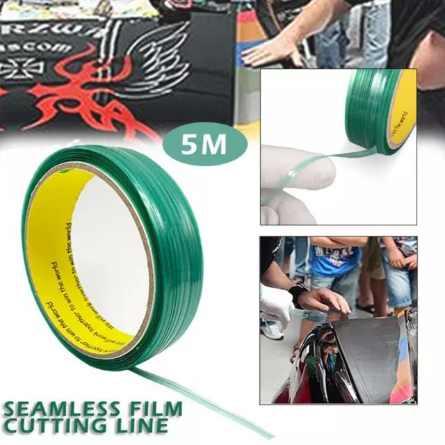 5M Car Auto Knifeless Tape For Car Vinyl Wrapping Cutting Line Film Q9E4 Q8R7